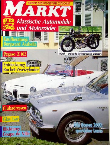 Deckblatt Oldtimer Markt (10/1991)